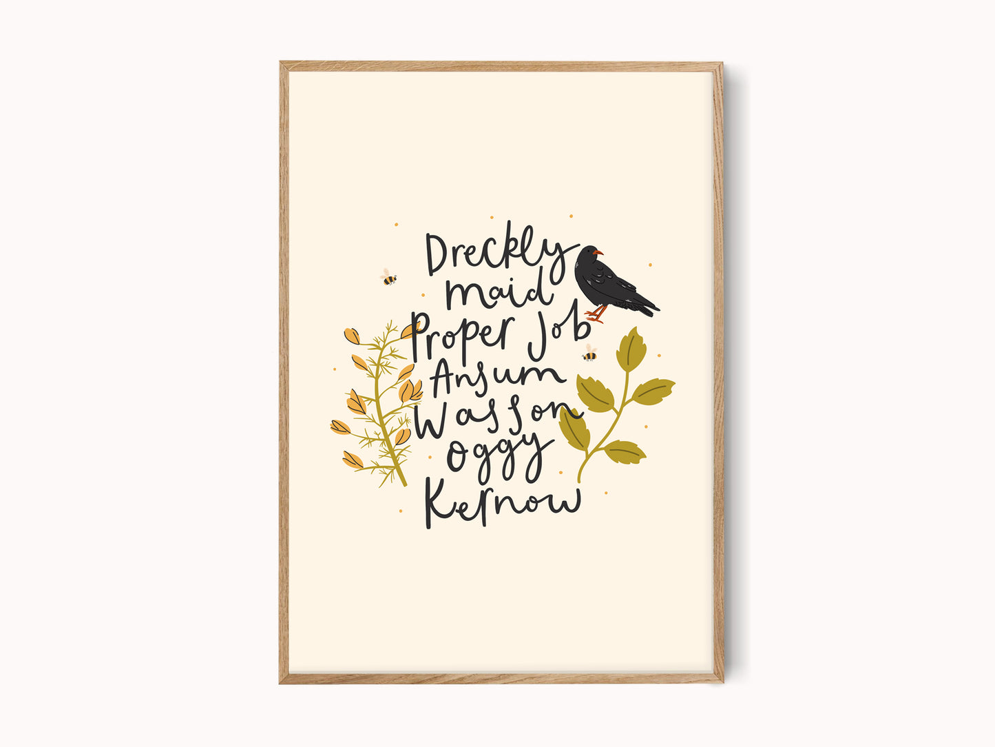 Cornish Words Print