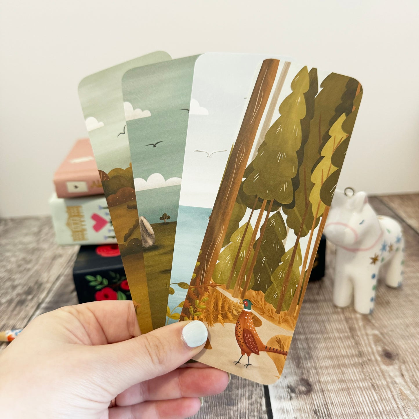 Forest Landscape Bookmark