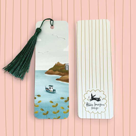 Cornish Harbour Bookmark