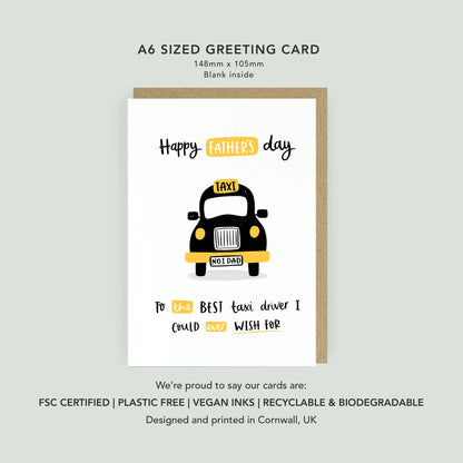Best Taxi Driver Card