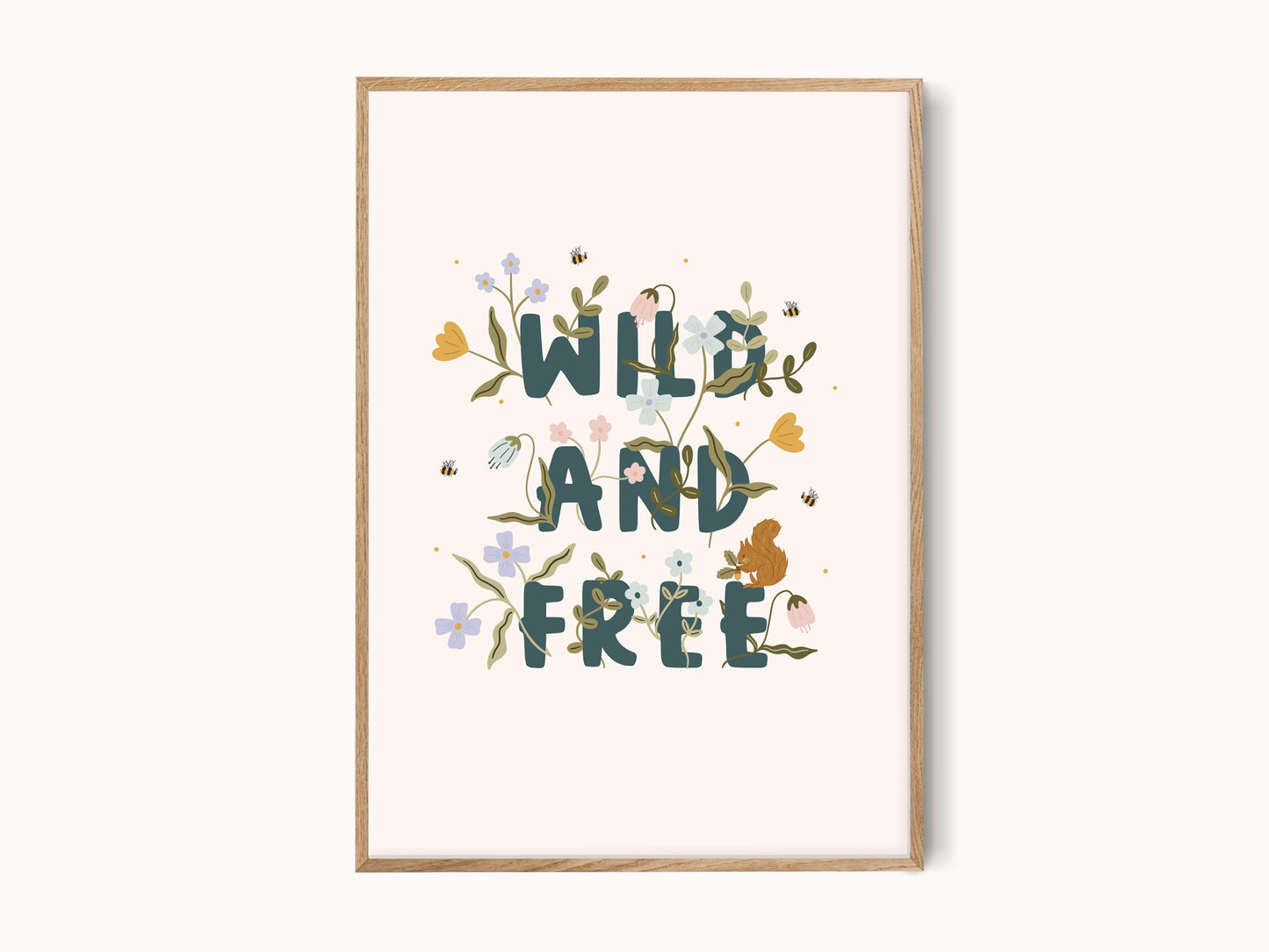 Wild and Free Print